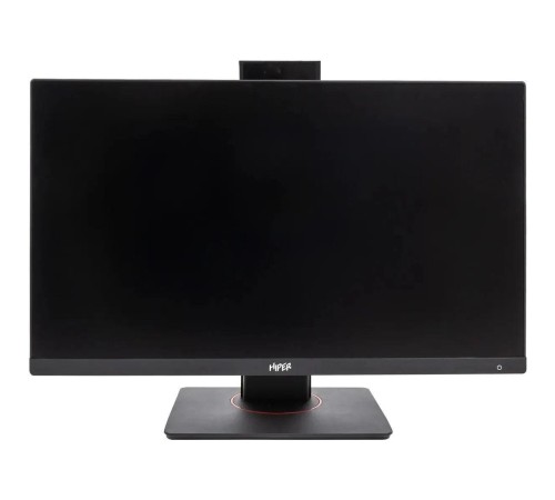 Моноблок/ HIPER V6   23.8"(1920x1080 (матовый) IPS)/Intel Core i5 14400(2.5Ghz)/16384Mb/512PCISSDGb/DVDrw/BT/WiFi/war 1y/6.45kg/черный/Win11Pro + Cam 5.0 SD/Беспроводные МК/WiFi6