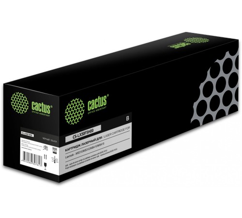 -/ Картридж лазерный Cactus CS-LX50F5H00 50F5H00 черный (5000стр.) для Lexmark MS310/MS312/MS410/MS415/