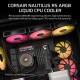 Система жидкостного охлаждения/ Water Cooling System Corsair NAUTILUS 240 ARGB (240mm, Black, ARGB/ Fans: 2x120mm, 74.37CFM, 34dBA, 2100RPM/ S: 1851, 1700, AM5, AM4)