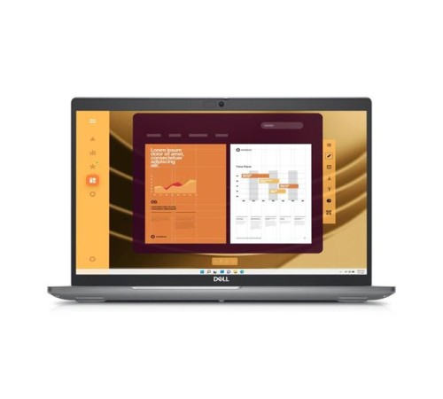 Ноутбук без сумки DELL Latitude 5550 Core Ultra 5 135U 15.6" FHD 16GB (1 x16GB) DDR5,512GB SSD Intel Graphics,Linux,2y gray,1,6kg KB Eng/Rus
