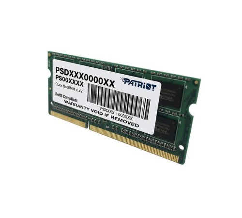 память Patriot DDR3L 4GB 1600MHz SO-DIMM SINGLE 1*4GB CL11 11-11-11 1.35V память Patriot DDR3L 4GB 1600MHz SO-DIMM SINGLE 1*4GB CL11 11-11-11 1.35V