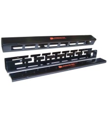 Органайзер Кабельный органайзер 19" c крышкой, 1U