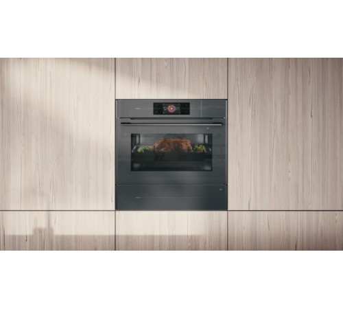 Встраиваемый духовой шкаф ASKO/ 741110, Встраиваемый духовой шкаф ASKO, компактный, высота 45 см, функция приготовления на пару и СВЧ, объем 50 л, полноцветный сенсорный TFT-дисплей, 143 автоматические программы, 11 режимов нагрева, режим ProRoast, Су-вид