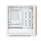 Корпус ПК без блока питания/ Case SAMA Z60 White, Midi-Tower, TG, 4x140mm ARGB, 2xUSB 3.0 + 1xUSB 3.1 Type-C, E-ATX, ATX, mATX, mITX White