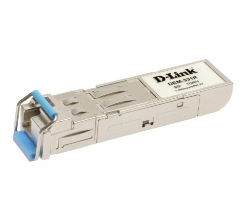 Трансивер/ 331R/40KM WDM SFP Transceiver, 1000Base-BX-U, Simplex LC, TX: 1310nm, RX: 1550nm, Single-mode, 40KM Трансивер/ 331R/40KM WDM SFP Transceiver, 1000Base-BX-U, Simplex LC, TX: 1310nm, RX: 1550nm, Single-mode, 40KM