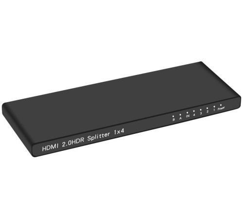 Greenconnect Разветвитель HDMI v2.0, 1x4, 4Kx2K, Ультратонкий корпус, Greenconnect серия Greenline, GL-VK4 Greenconnect Разветвитель HDMI v2.0, 1x4, 4Kx2K, Ультратонкий корпус, Greenconnect серия Greenline, GL-VK4