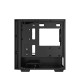 Корпус ПК без блока питания/ Case Deepcool CH360 Digital, 1xUSB3.0, 1xType-C, 2x140ARGB fan, 1x120ARGB fan, mATX, Digital display, Black