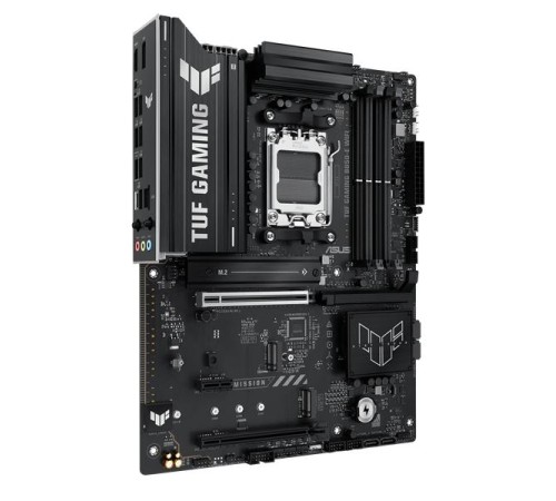 Материнская плата ASUS TUF GAMING B850M-E WIFI, AM5, B850, 4*DDR5, 4*SATA, 3*M.2, 4*USB 3.2, 3*USB 2.0, Type-C, 3*PCIx16, 1*PCIx1, DP+HDMI, mATX; 90MB1LS0-M0EAY0