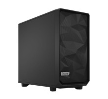 Корпус ПК без блока питания/ Case Fractal Design Meshify 2 Solid, Midi-Tower, 3x140mm, 2xUSB-A 3.2 + 1xUSB 3.2 Type-C E-ATX, ATX, mATX, mITX, Black