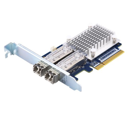 Сетевая карта/ QNAP QXP-16G2FC Dual-port Fiber Channel adapter, 2 x 16 Gb / s SFP +, PCIe Gen3 x8. For QTS OS ONLY