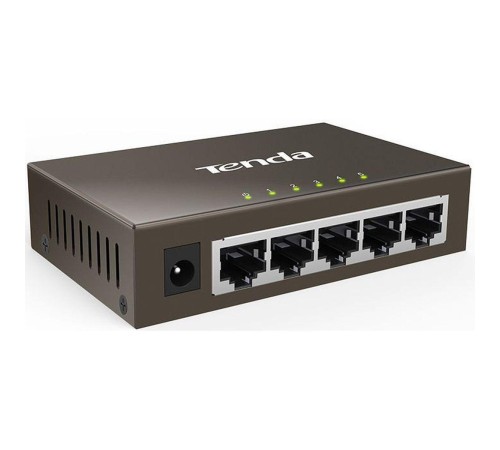 Коммутатор/ Tenda TEG1005D v4.0 5-Port Gigabit Ethernet Switch