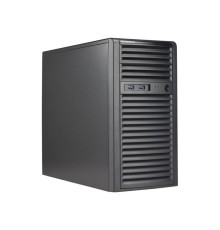 Сервер Supermicro UP Workstation mini-tower 530T-I / 1xE-2314/ 1x16Gb/ 1x 2TB HDD/ 1x400W