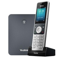 Телефон YEALINK DECT-трубка Yealink W76P DECT (база W70B+трубка W56H) до 10 SIP-аккаунтов, до 10 трубок на базу, до 20 одноврем. Вызовов