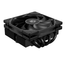 Кулер для процессора ID-COOLING IS-40-XT BLACK LGA1700/1200/115X/AM5/AM4 низкопрофильный высота 47mm (24шт/кор, TDP 100W, PWM, 4 тепл.трубки прямого контакта, FAN 92mm, черный) BOX