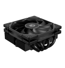 Кулер для процессора ID-COOLING IS-40-XT BLACK LGA1700/1200/115X/AM5/AM4 низкопрофильный высота 47mm (24шт/кор, TDP 100W, PWM, 4 тепл.трубки прямого контакта, FAN 92mm, черный) BOX