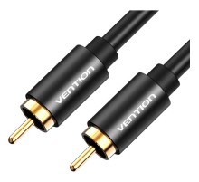 Кабель Vention аудио RCA M/RCA M - 2м Чёрный
