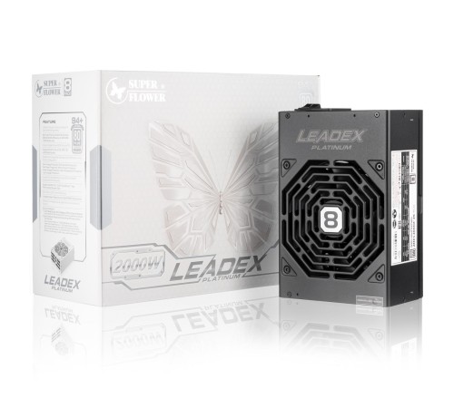 блок питания 2000 Ватт/ Power Supply Super Flower Leadex VII, 2000W, ATX, 140mm, 18xSATA, 5xPCI-E(6), 9xPCI-E(6+2), APFC, 80+ Platinum, Full Modular блок питания 2000 Ватт/ Power Supply Super Flower Leadex VII, 2000W, ATX, 140mm, 18xSATA, 5xPCI-E(6), 9xPCI-E(6+2), APFC, 80+ Platinum, Full Modular