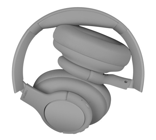 Беспроводные стереонаушники с микрофоном SVEN AP-B800MV, серый (Bluetooth, hybrid ANC, APP, 4 mics 500mAh) Беспроводные стереонаушники с микрофоном SVEN AP-B800MV, серый (Bluetooth, hybrid ANC, APP, 4 mics 500mAh)