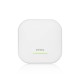Точка доступа/ Zyxel NebulaFlex NWA220AX-6E Hybrid Access Point, WiFi 6, 802.11a/b/g/n/ac/ax (2.4 and 5 GHz), MU-MIMO, 4x4 antennas, up to 575+4800 Mbps, 1xLAN 2.5 GE, 1xLAN GE, PoE, 4G/5G protection