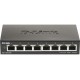 Коммутатор/ DGS-1100-08V2 EasySmart L2 Switch 8х1000Base-T