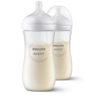 Бутылочка Avent/ Бутылочка для кормления 330 мл, 2 шт, серия NATURAL Response, пластик