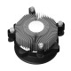 Кулер для ПК/ CPU Cooler PCCooler R120 (95W, 4-pin PWM, 60mm, Al, -mm, 1x95mm, 36.4CFM, 27.8dBA, 2700RPM, S: 1851/1700/1200/115X, black)