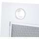 ВЫТЯЖКА MAUNFELD CROSBY SINGL 60 WHITE/ Полновстраиваемая, 60см, 850 м3, кнопочное управление, LED, площадь кухни до 30м2, опция: угольный фильтр CF140C-2шт, белая