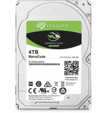 Жесткий диск Seagate Barracuda HDD 2,5" SATA 4Tb, 5400 rpm, 128Mb buffer, 512e/4Kn, 15 mm, ST4000LM024, 1 year