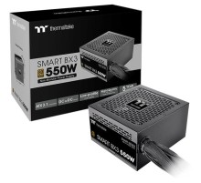 Блок питания Thermaltake Smart BX3 550W, ATX 3.1, APFC, 12cm Fan, 80+ Bronze, Non Modular, Retail