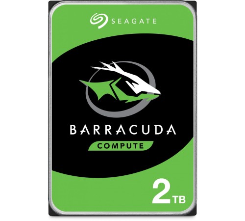 Жесткий диск/ HDD Seagate SATA3 2Tb Barracuda 7200 256Mb 1 year warranty