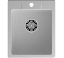 Кухонная мойка GRANFEST GRANFEST Мойка URBAN 240  1-чаша 400*490мм, монтаж: врезной, материал: кварц, цвет: серый