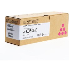 Принт-картридж малиновый, тип SP C360HE (5K) Print Cartridge Magenta SP C360HE (5K)