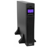 ИБП POWERMAN Online 1000 RT, LCD, двойного преобразования, 1000ВА, 900Вт, 8 розеток IEC 60320 C13, защита от КЗ, импульсных всплесков сети, перегрузки, разряда и перезаряда батареи, RJ11 / RJ45,  USB, RS232, SNMP, EPO. Сертификаты: ISO 9001, ЕАС. Габариты