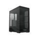 Корпус без блока питания/ Case HSPD F711, Panoramic Full Tower, Black, TG, 0.7 SPCC, no fans ATX, mATX, mITX 190/420/280mm 2x2.5", 2x3.5", 7xPCI 1xUSB-A 3.0, 1xUSB-C 445x235x475mm