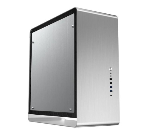 Корпус без блока питания/ Case JONSBO UMX6S-A, Midi-Tower, no fun, 2xUSB-A 3.2 + 2xUSB-A 2.0 + 1xUSB-C 3.2, E-ATX, ATX, mATX, mITX Silver