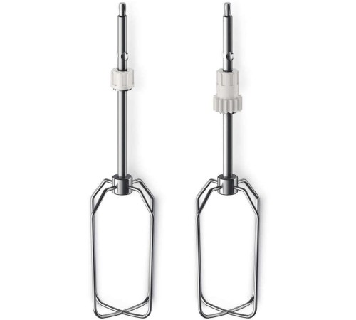 Миксер Philips/ 450 Вт, 5 скоростей + турбо режим, вращающаяся чаша, 3 л, венчики для взбивания, крюки для теста, белый/серый Миксер Philips/ 450 Вт, 5 скоростей + турбо режим, вращающаяся чаша, 3 л, венчики для взбивания, крюки для теста, белый/серый