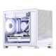 Корпус без блока питания/ Case JONSBO D32 STD, Mini-Tower, TG, no fan, 1xUSB-A 3.0 + 1xUSB-C 3.1, mATX, mITX White