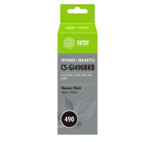 -/ Чернила Cactus CS-GI490BKB GI-490 черный 100мл для Canon Pixma G1400/G2400/G3400