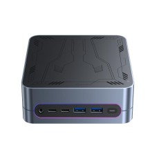 Компьютер/ Chuwi LarkBox S  Intel Core i3 1220P(1.5Ghz)/16384Mb/512SSDGb/Int:Intel UHD Graphics/BT/WiFi/war 1y/0.4kg/Gray+Black/Win11Pro + Aluminum+plastic/RAM slot*2/bracket/USB2.0*2/USB3.2*2/Type-C*1/HDMI*2/DP*1/RJ45*2/WIFI5,BT5.1/bracke