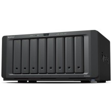 Системы хранения данных Synology QC 3,35GhzCPU/8Gb(32)/RAID0,1,10,5,6/upto 8HP HDD SATA(3.5', 2.5')upto18 (2xDX517)+2xM.2 slot/3xUSB3.2/2eSATA/2xGbE(+1Expslot)/1x10GbGbE/iSCSI/2xIPcam(upto75)/1xPS/1YW