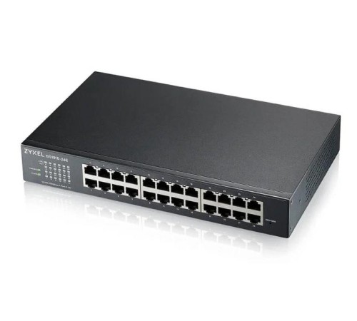 Коммутатор Smart L2 коммутатор Zyxel NebulaFlex GS1915-24E, rack 19", 24xGE, бесшумный (без вентилятора)