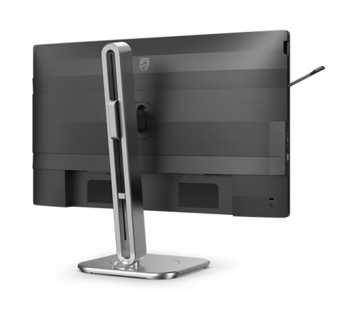 Монитор 23,8" Philips 24B2N4200  1920x1080, WLED, 16:9, IPS, 300cd, 1500:1, 4ms, 178/178, VGA, HDMI, DP, USB Hub, Speakers, 120Hz, Tilt, HAS, Swivel, Pivot, Внутр, VESA, Black, 3y
