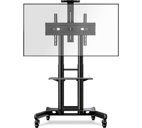 ONKRON мобильная стойка для ТВ и профессиональных дисплеев 40"-70", макс 45.5кг, чёрная TS1551 ONKRON мобильная стойка для ТВ и профессиональных дисплеев 40"-70", макс 45.5кг, чёрная TS1551