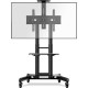 ONKRON мобильная стойка для ТВ и профессиональных дисплеев 40"-70", макс 45.5кг, чёрная TS1551