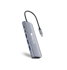 Док-станция/ Док-станция USB-C, 3xUSB 3.0, 1xUSB-C/PD 3.0, 1xUSB-C, 1xHDMI