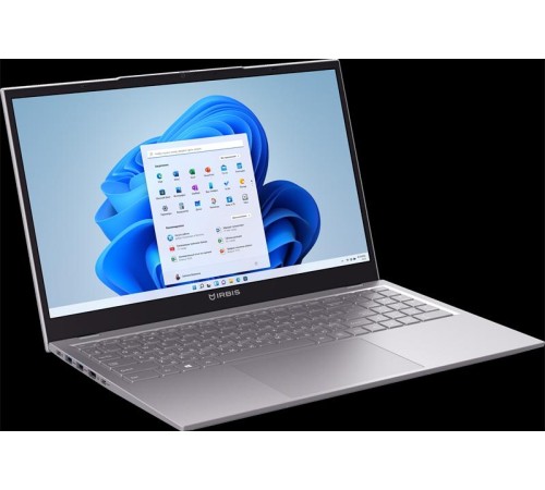 Ноутбук IRBIS 15N 15.6" FHD (1920x1080) IPS AG,Core i5-1235U,16Gb DDR4-3200(2),512Gb SSD,Wi-Fi 6+BT 5,5300mAh,Metal Case,Kbd Backlit,Type-C Charger,1.77kg,Grey,1y warranty,no OS