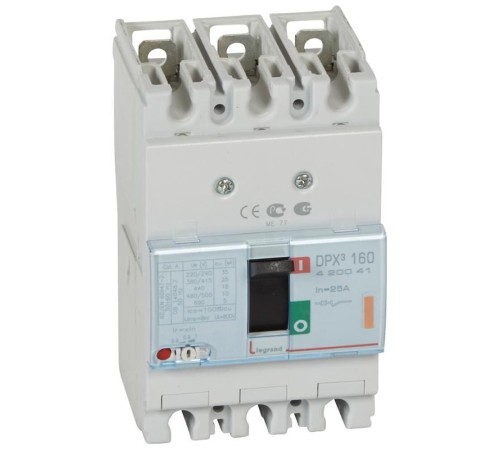 АВТ.ВЫКЛ.DPX3 160 3P 25А 25kA