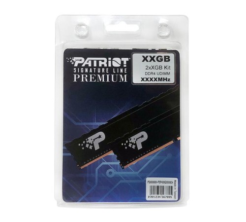 Оперативная память Patriot SL Premium DDR4 DIMM 16GB 3200MHz CL22 2*8GB 22-22-22-52 1.2V with HS Оперативная память Patriot SL Premium DDR4 DIMM 16GB 3200MHz CL22 2*8GB 22-22-22-52 1.2V with HS