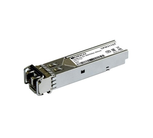 Трансивер/ OFM311GT SFP Transceiver, 1000Base-SX, Duplex LC, 850nm, Multi-mode, 550M Трансивер/ OFM311GT SFP Transceiver, 1000Base-SX, Duplex LC, 850nm, Multi-mode, 550M