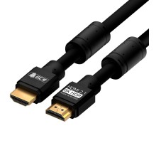 GCR Кабель 1.0m HDMI 2.1, черный, 8K 60Hz, 4K 144Hz, динамический HDR, 4:4:4, Ultra HD, 48.0 Гбит/с, 3 Х экран, ферритовые фильтры, GCR-53659